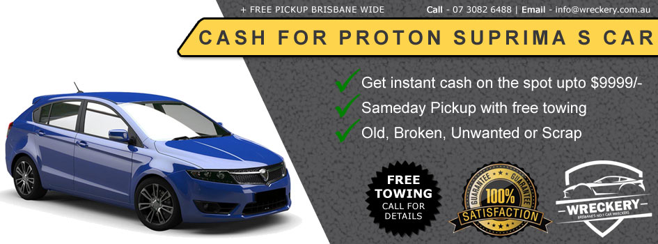 Proton Suprima S Car Wrecker Brisbane